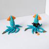 Funny 3D Printing Octopus Toy Statue Simulation Ocean Animal Octopus Model Joint Movable Decompression Children Toy Gift