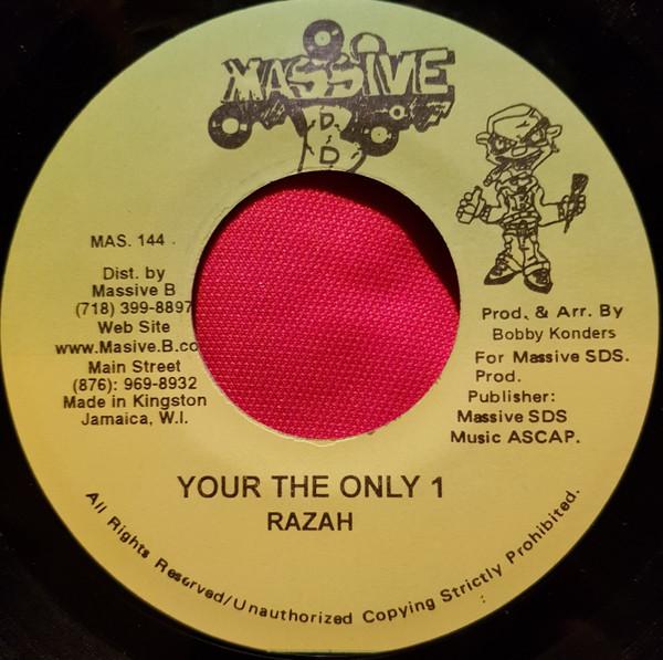 

7inch Record RAZAH - Your The Only 1 MAS144 Massive B 1998 US Reggae, Ska & Dub Used