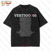 U2-Vertigo 2005 05 Concert Tour Vintage Oversized T-Shirt HRE8
