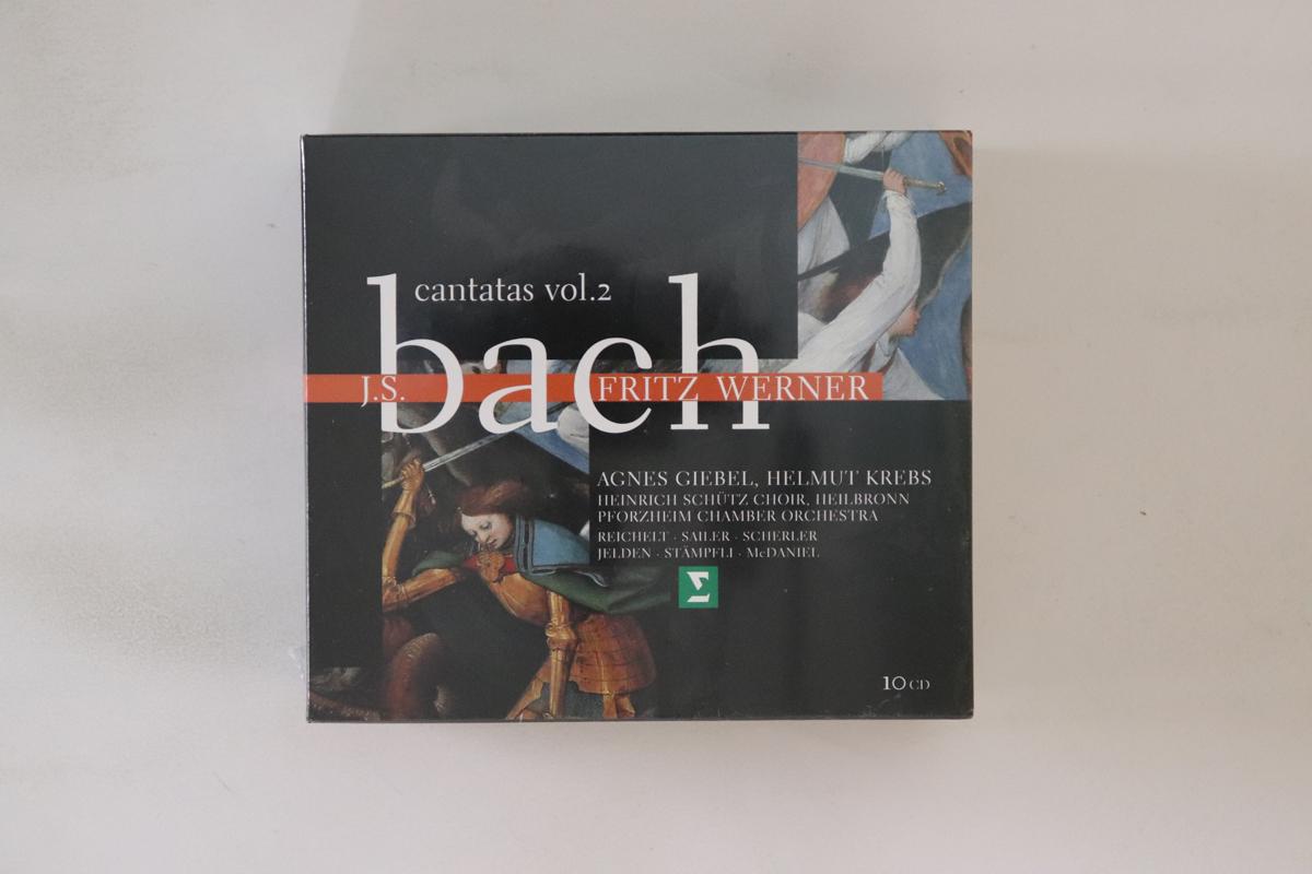 

CD FRITZ WERNER AGNES GIEBEL HELMUT Bach Cantatas Vol. 2 2564614022 WARNER CLASSIC 2004 UK Europ Classical Used