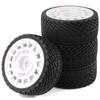 4pcs 100mm 1/7 1/8 RC Rally Off-Road Buggy Tires Wheel 17mm Hex for ARRMA Traxxas Redcat Team Losi Kyosho HPI WR8 HSP RC Car