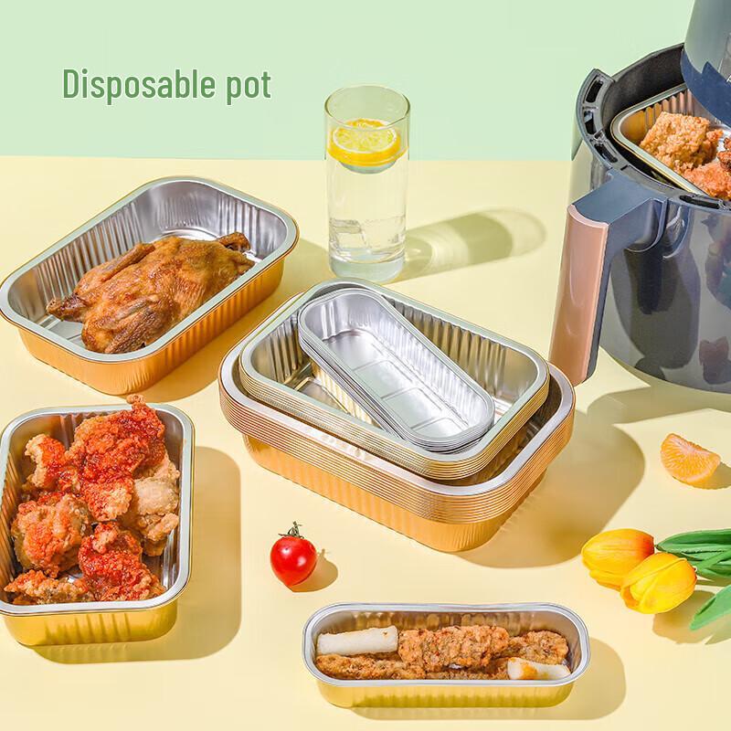WS Golden Aluminum Foil Food Containers
