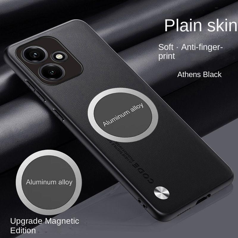 For Huawei Honor 400 Pro Case Soft Vegan Leather Magnetic Protective Back Cover Case For Honor 400 Lite Honor400 Pro Phone Shell