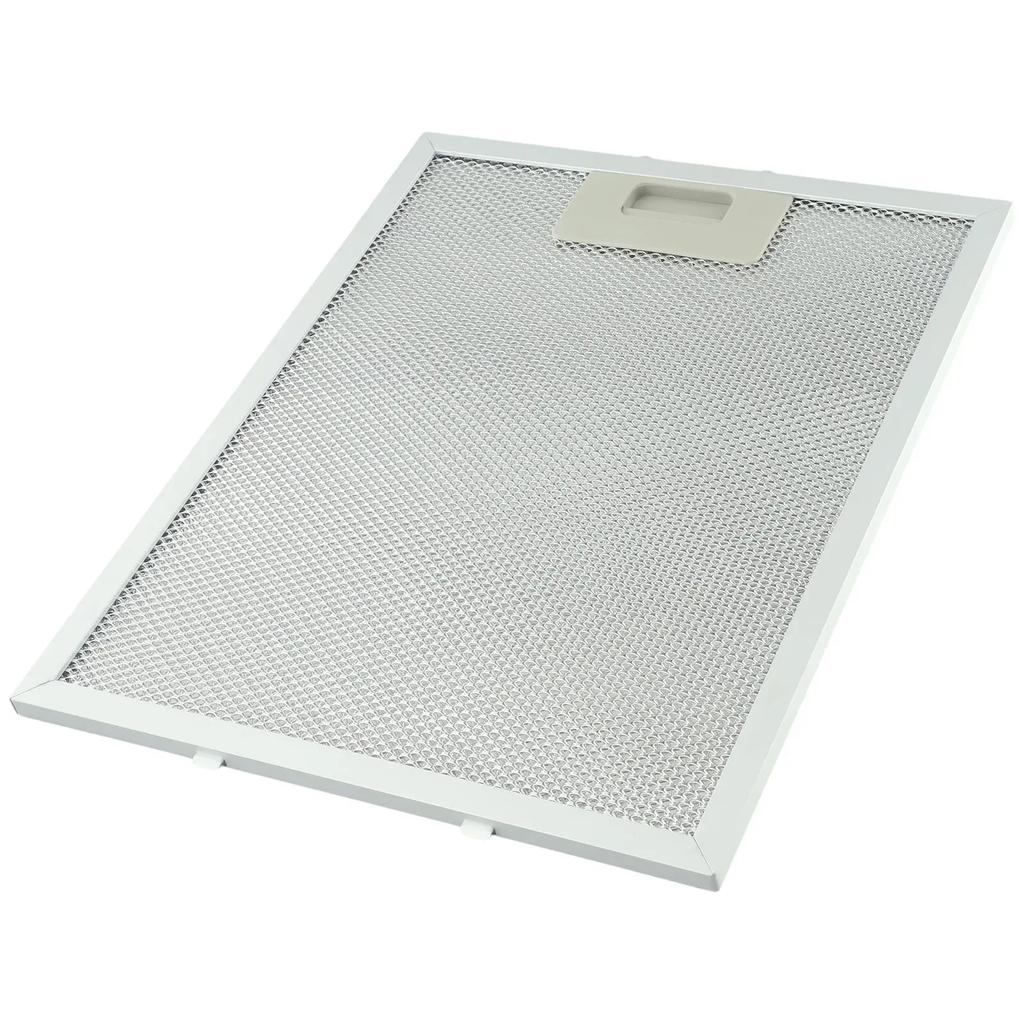 1pc Silver Cooker Hood Filters Metal Mesh Extractor Vent Filter 300 X 246 X 9mm Range Hood Stainless Steel Grease Filter
