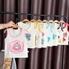 Children's Pure Cotton Vest Cartoon Girls' Summer Thin Suspender Boys' Pure Cotton Vest Baby Sleeveless Backing Vest