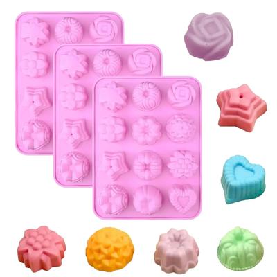 Dubai Schokoladenformen, Silikonformen, Fudge Rose, Herzform, Backformen, Gebäck, Bäckerliebhaber, Backzubehör