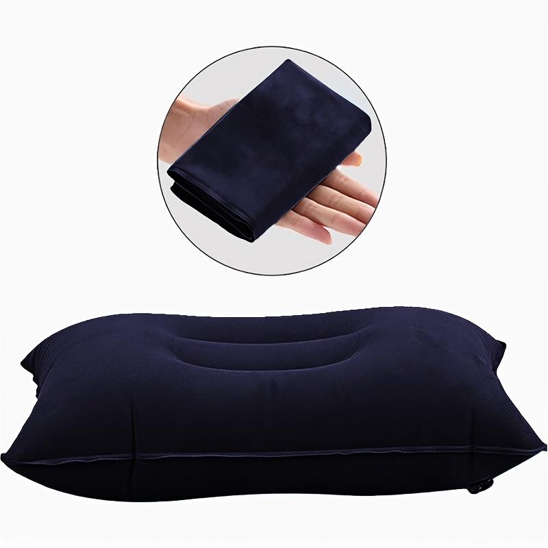 Outdoor 1pc Comfortable Inflatable Pillow for Office, Car, Camping, Hiking And Napping Neck Support Multi-Purpose Inflatable Travel Pillow