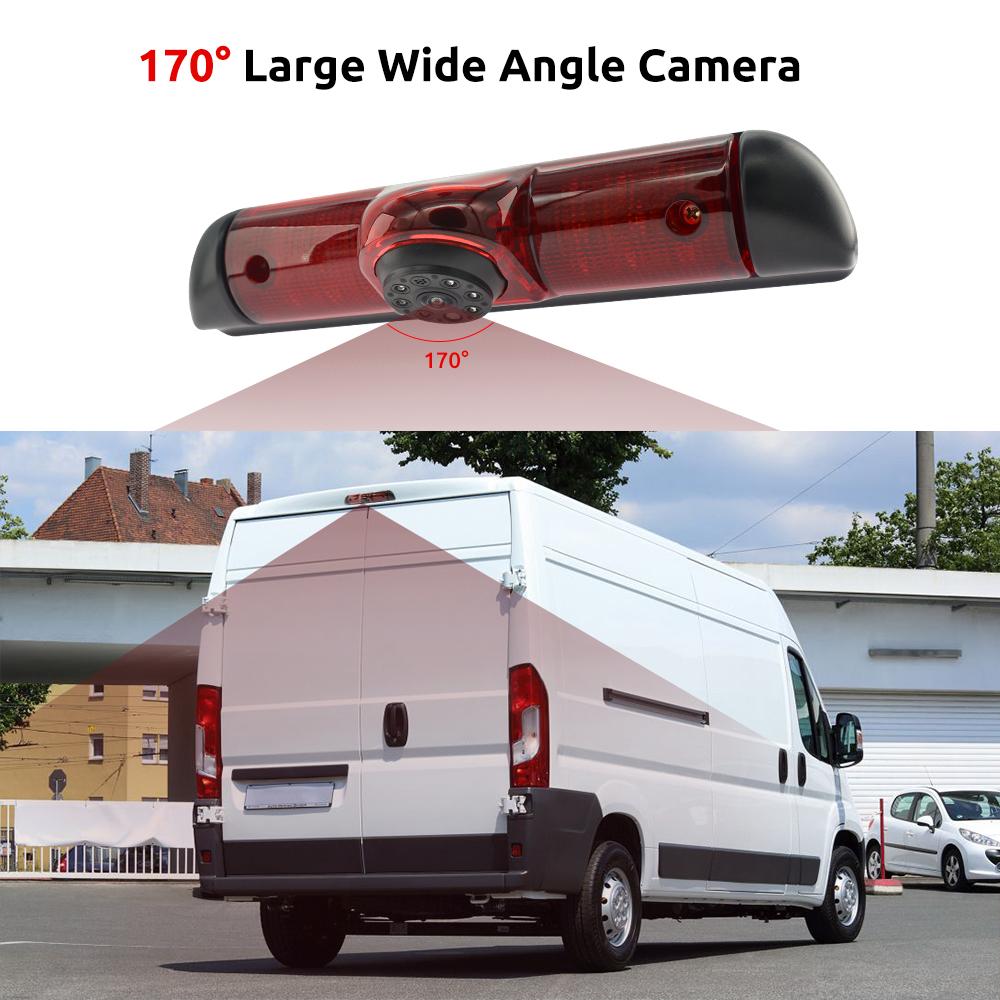 Parking CCD 170 Degree Car Rear View Camera Brake Light 4.3 Inch Monitor for FIAT Ducato CITROEN Jumper PEUGEOT Boxer 2006-2015