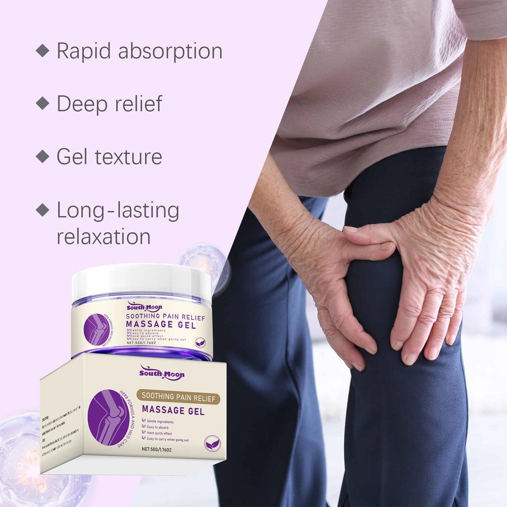 SOUTH MOON body care gel, daily care for joints, knees, elbows and shoulders, comfortable external application