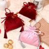 Velvet Candy Box Gift Bag Velvet Cloth Drawstring Tassel Bag Wedding Party Candy Pouches Wedding Party Fashion Drawstring Pocket