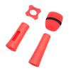 Silicone Wireless Microphone Handle Sleeve Anti Fall Mic Protection Cover with Windscreen Anti Slip Ring for KTV Home