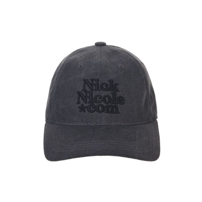 

NICK&NICOLE NN DOTCOM SIGNATURE BALL cap_DENIM CHARCOAL ONE