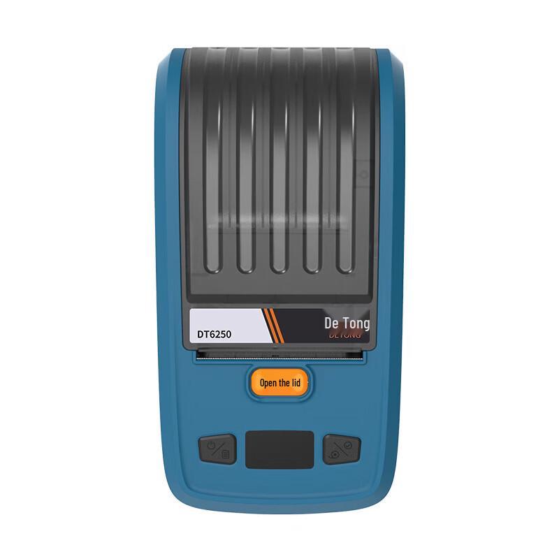 

Detong DT6250 Portable Direct Thermal Label Printer CN plug (adapter included)
