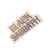 Black Sabbath Woven Text Logo Iron On Patch