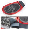 Grooming Glove for Cats - Pet Brush Hair Remover, Soft Rubber, One Size Fits All, Ideal for Shedding and Bathing