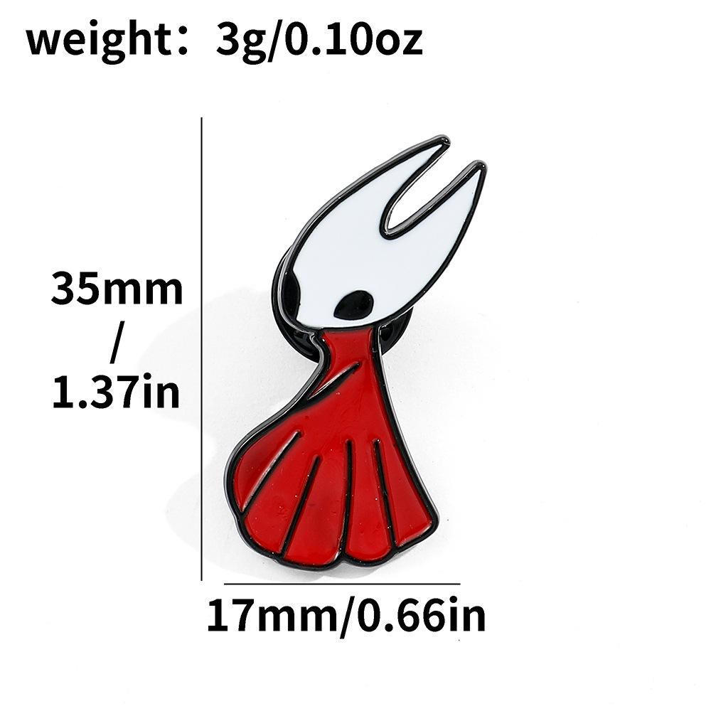 Game Character Peripheral Metal Badge Hollow Knight Hollow Knight Brooch Bag