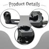 Hand Crank Clothing Hanger Accessory for Rack Easy to Install Garment Aluminum Alloy Repair