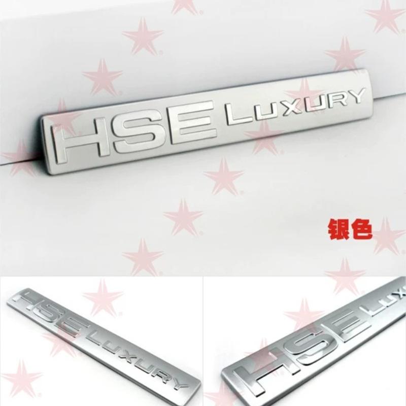 HSE LUXURY Logo Discovery 3 Discovery 4 Range Rover Luxury Limited Edition Modified 3D Stereoscopic Rear Logo