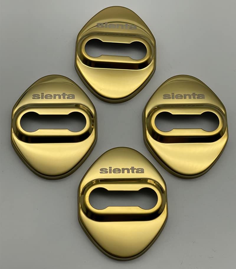 MEKOMEKO Toyota New Sienta, Striker Cover, Door Lock Cover, Plated, Accessories, Interior Parts, Mirror