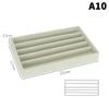 Velvet Jewelry Box Tray Storage Jewellery Holder For Ring Earrings Necklace Bracelet Display Box For Jewelry Classification Box
