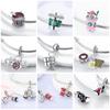 Silver Plated Coffee Cups Mocha Pot Teacups Charms Beads Pendants Fit Original  Bracelet Making For Woman Jewelry Gift