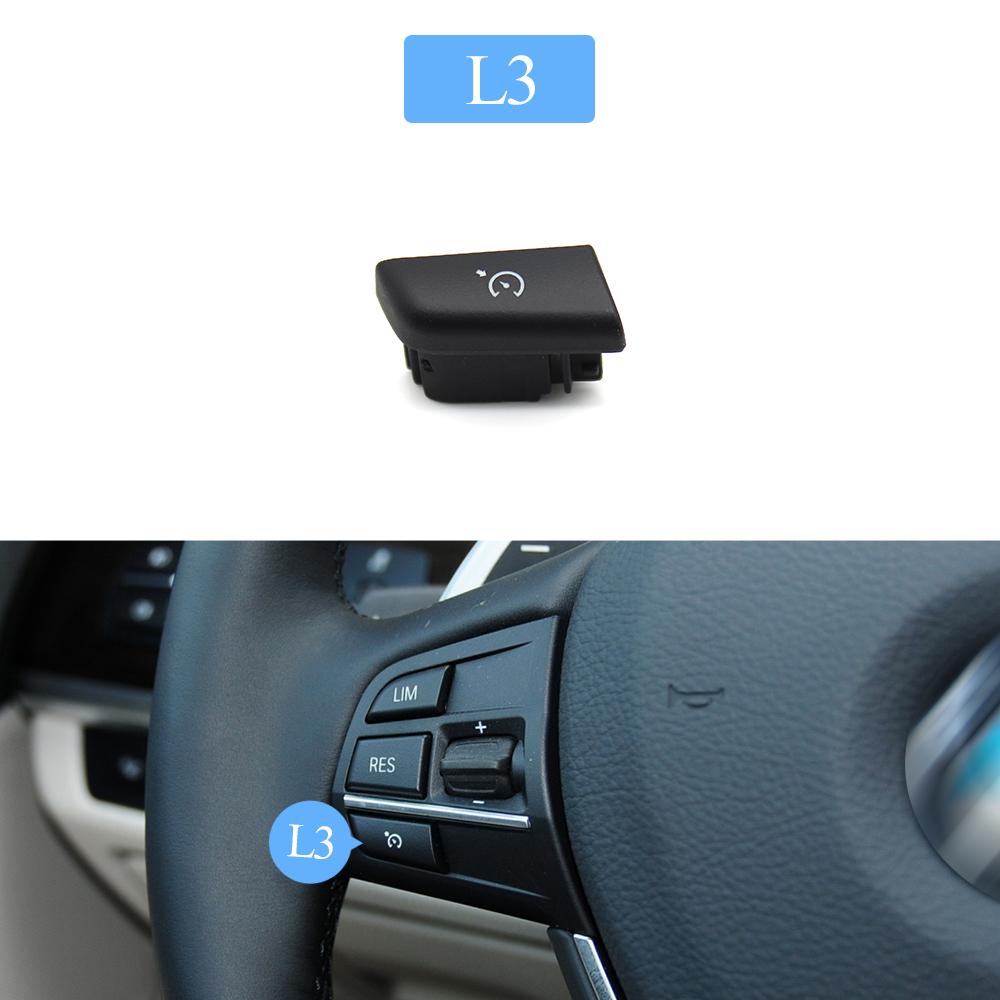 Car Steering Wheel Button Switch Control Keys For BMW F Series F10 F11 F06 F12 F13 F07 F15 F25 F26 F20 F22 F30 F34 F36 F01 F02