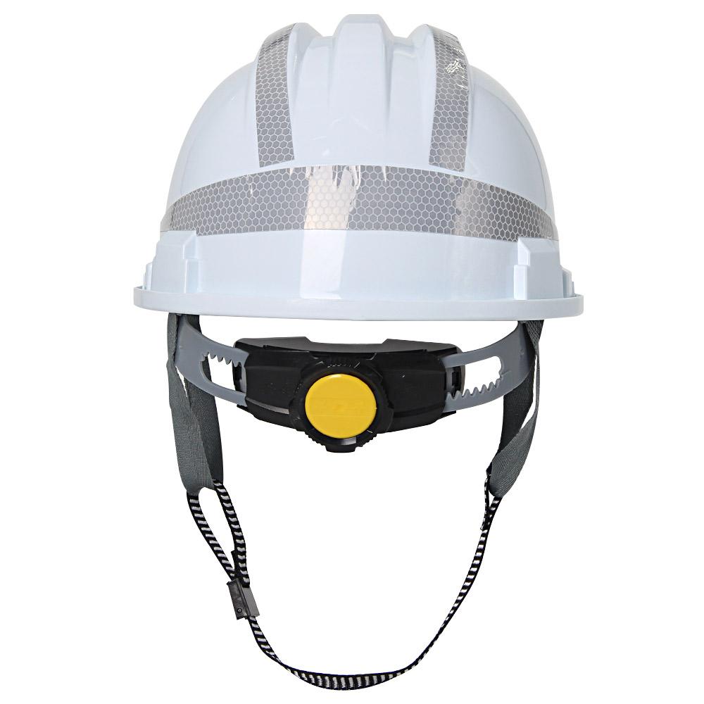 Construction Safety Helmet Thicken ABS Breathable Hard Hat With Reflective Stickers Protective Helmet for Engineer Workplace Hat