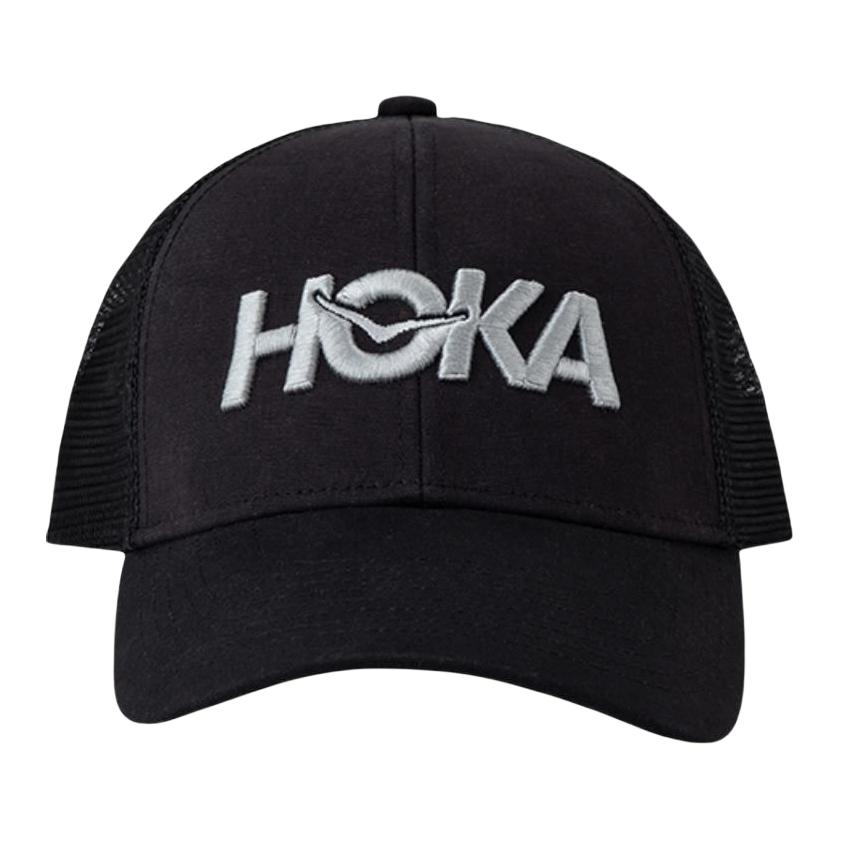 HOKA ONE ONE Хлопковые Бейсболки Унисекс Черные 1169070-1 F