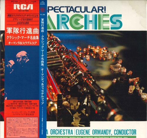 

LP Record EUGENE ORMANDY, PHILADELPHIA ORCHES - Spectacular Marches SX2766 RCA Red Seal 1976 Japan Obi Classical Used