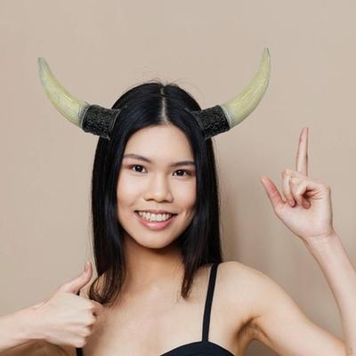 Horn Haarband Dekoration Romantisch Kreativ Handgemacht DIY Zubehör Party Kopfschmuck