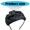 Textured Bowknot Fascinator Dark Hairpiece for Costume Parties Studded with Bowknot Headband for Wedding