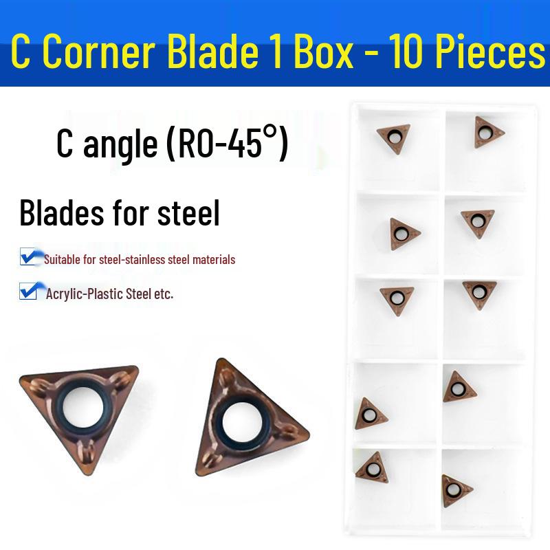 Handheld Mini Pneumatic Chamfering Machine: 45° C/R-Angle Deburring Tool for Woodworking and Metal