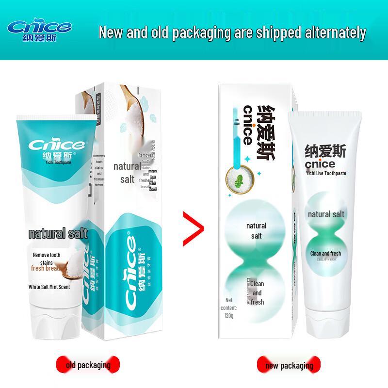 NICE Yichijie White Salt Mint Toothpaste