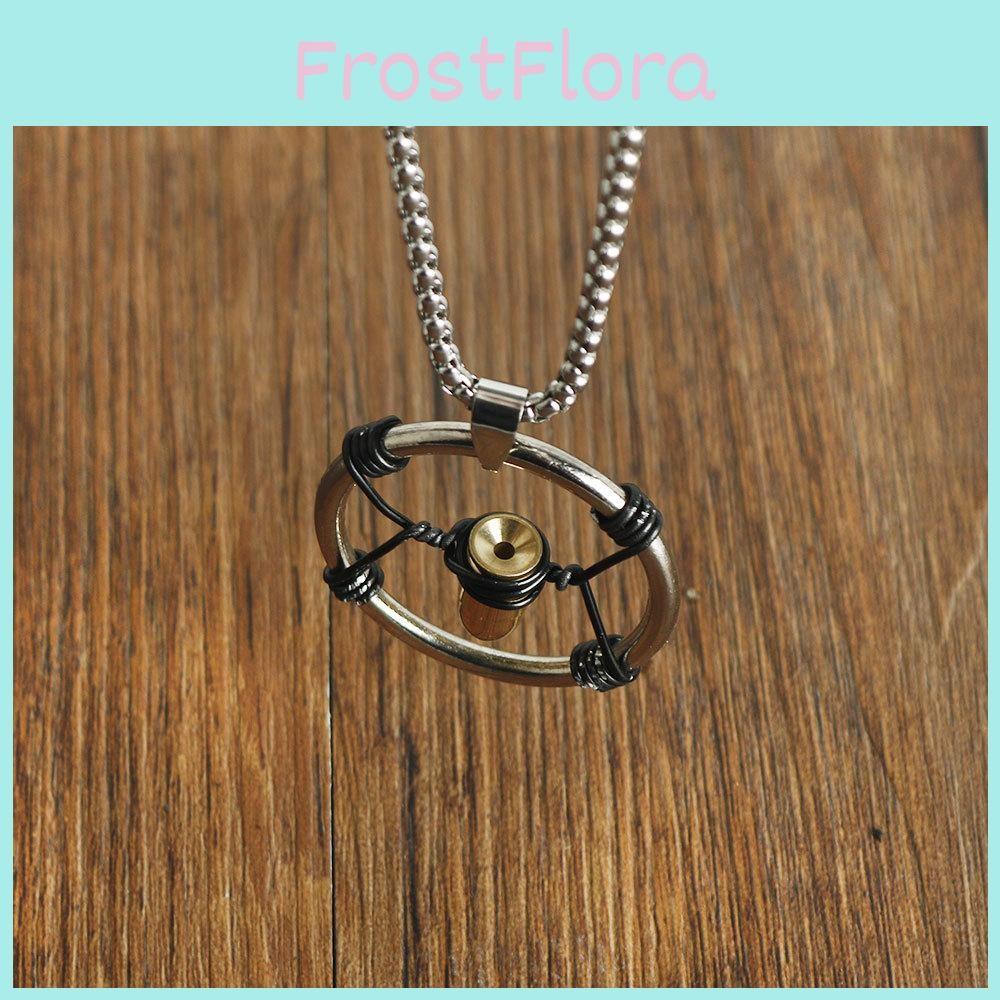 Colier lung cu lanț Cyberpunk 2077 cu pandantiv cap de glonț din aliaj pentru ținută la modă și casual