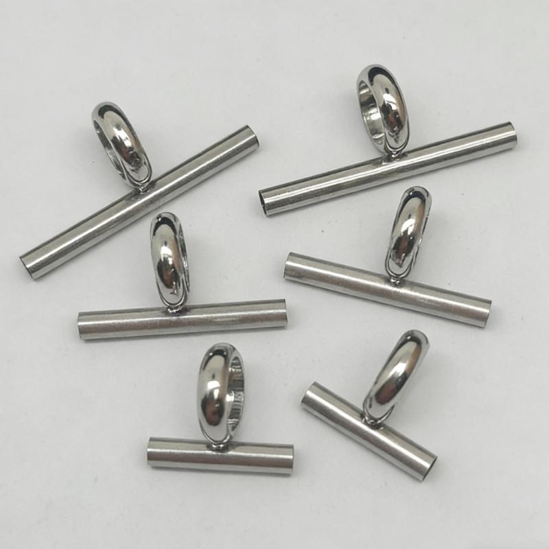 Spilla Convertibile in Acciaio Inossidabile Convertitore per Collana Ciondolo Elegante Accessorio Gioiello Per Donne e Uomini