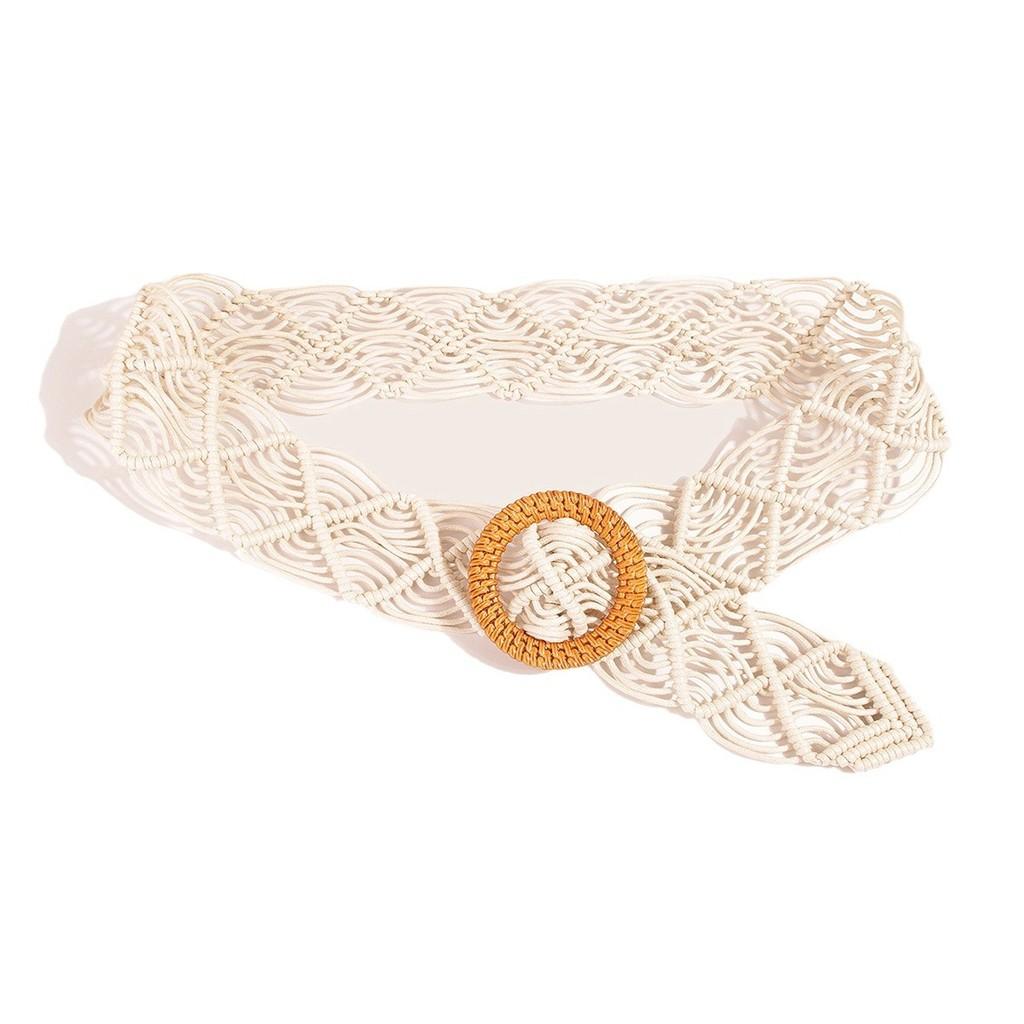Woven Vintage Waist Belt For Women With Handmade Rope Craft For Summer And Outfits Winter