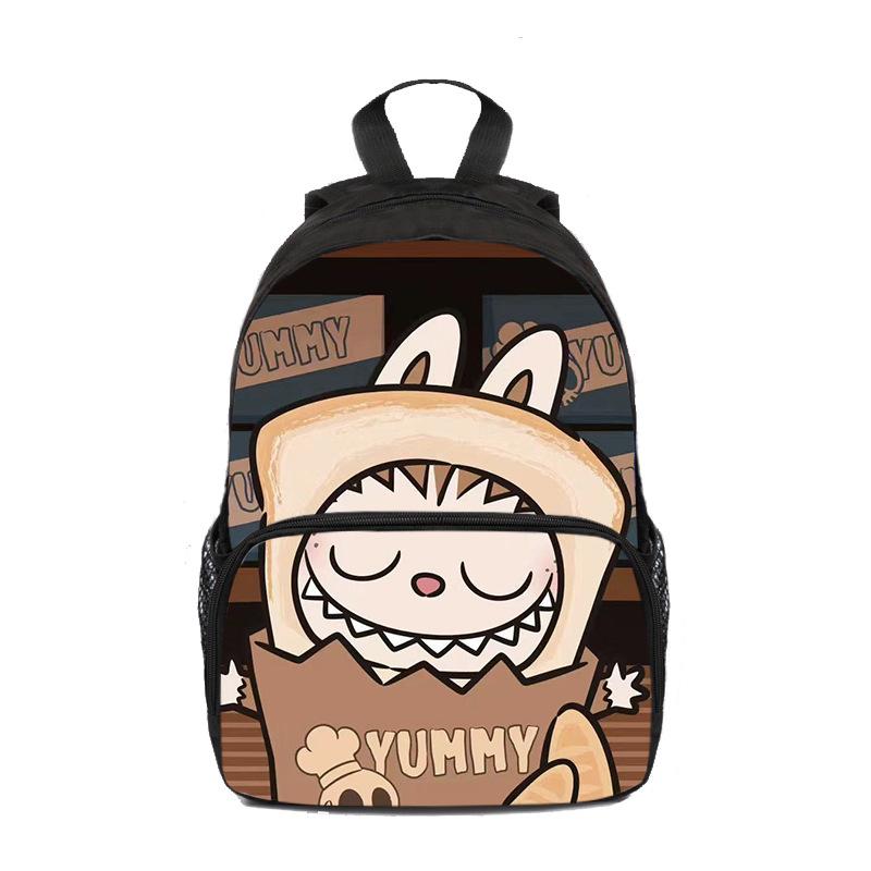 School Bag Elementary School Students Front Bag Cartoon Large Capacity Backpack Boys Fashion Backpack  5414