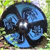 60.96 cm Medieval Viking shield, wooden Shield, Valhalla raven shield, Viking Replica shield, Medieval warrior shield