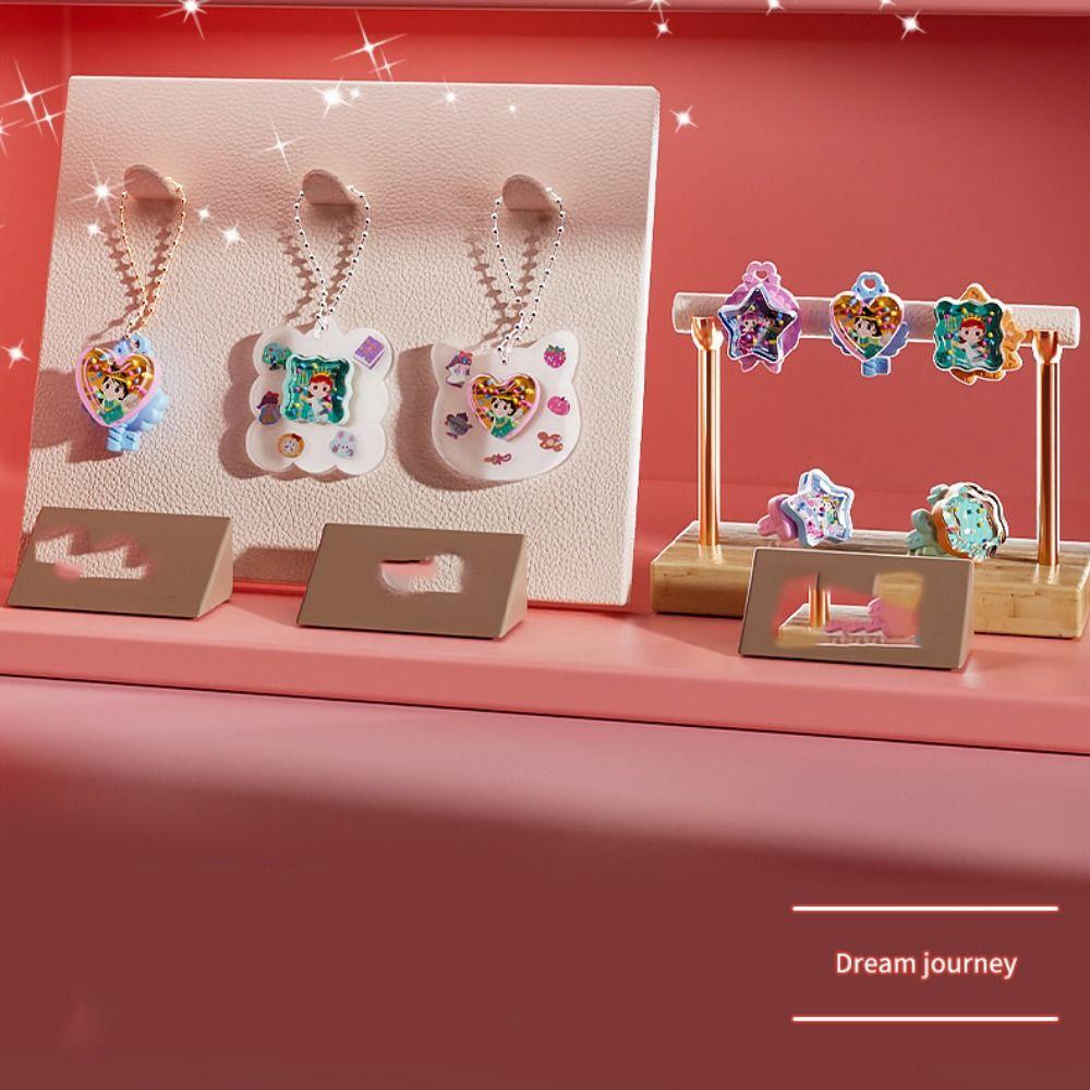 Rabbit Magical Goo Card Gift Box 3D Goo Card Full Set Stickers Cute Goo Card Sticker Set  Girls