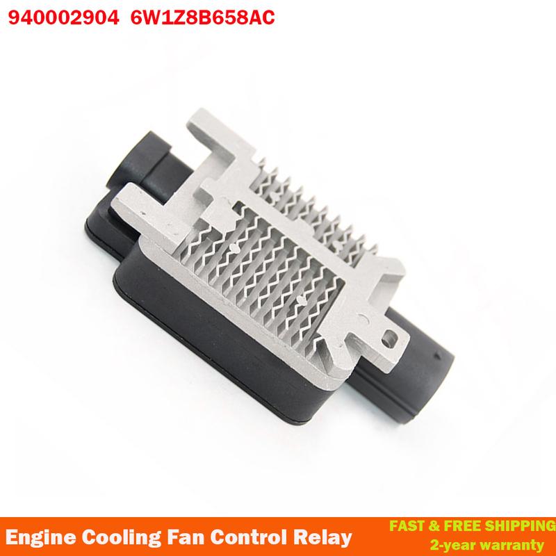 Lüftersteuerungsmodul für FORD FOCUS MK2 MONDEO MK4 Kühlerlüfter Relais 940002904 940002906 940007403 940009301 6W1Z8B658AC