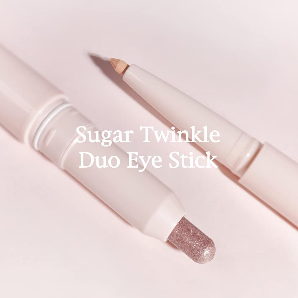 Peripera Sugar Twinkle Duo Eye Stick Dewy (#01 Nude)