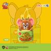 Tom And Jerry Plush Keychain With Cartoon Design For Collectors And Giftgiving