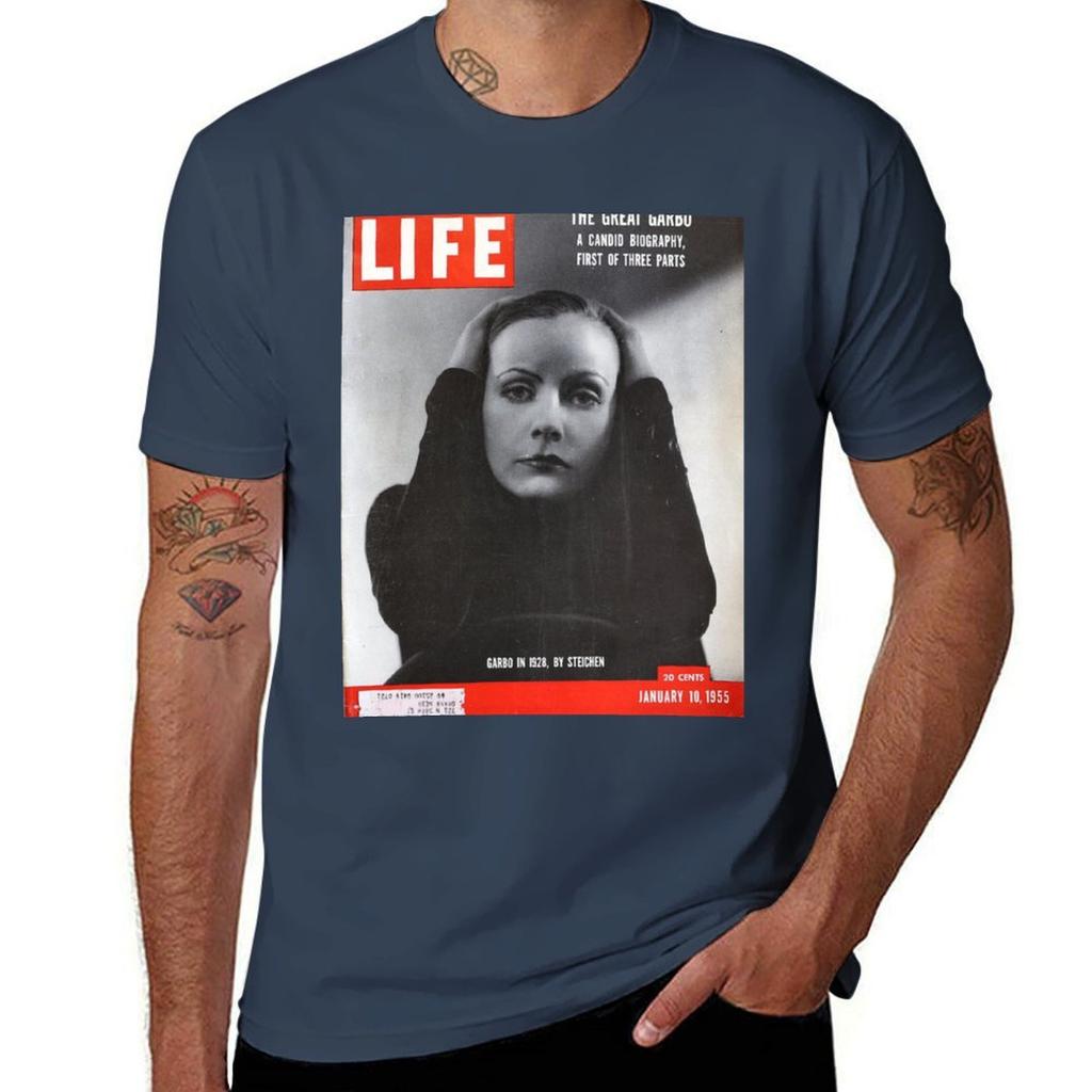 Life The Great Garbo Tshirt Quick Dry Training Short Sleeve Tee
