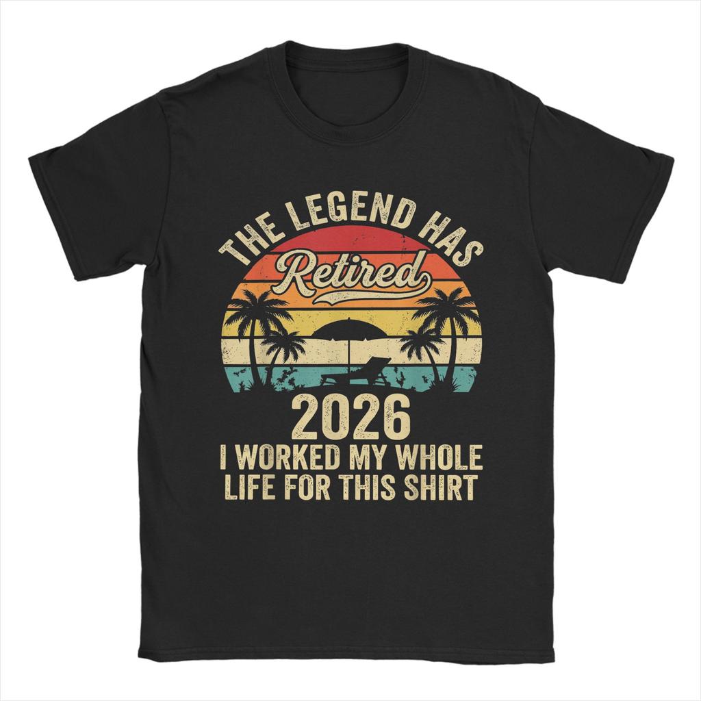O Fish Ally Retired for FisherUnisex Fishing RetireUnisext T Shirt Unisex Cotton Vintage TShirts Round Collar Tee Shirt Gift