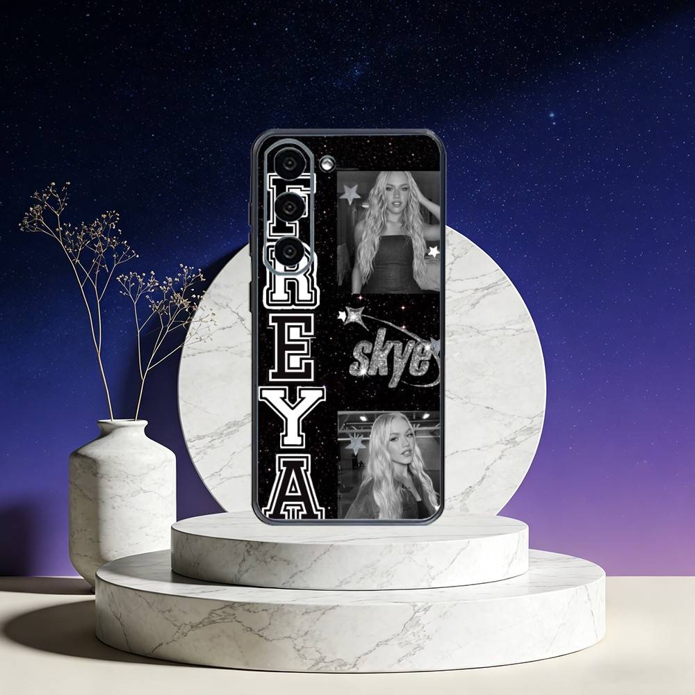 F-Freya Skye Singer Phone Case For Samsung Galaxy A73,A72,A71,A70,A53,A52,A51,Others Soft Black Cover