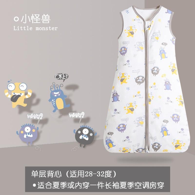 CPC Certified Baby Sleeping Vest Cotton Infant Wear Anti-Kick Blanket Newborns Toddlers 0-3 Years Use
