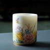 Dehua White Porcelain Suet Jade Kung Fu Tea Cup