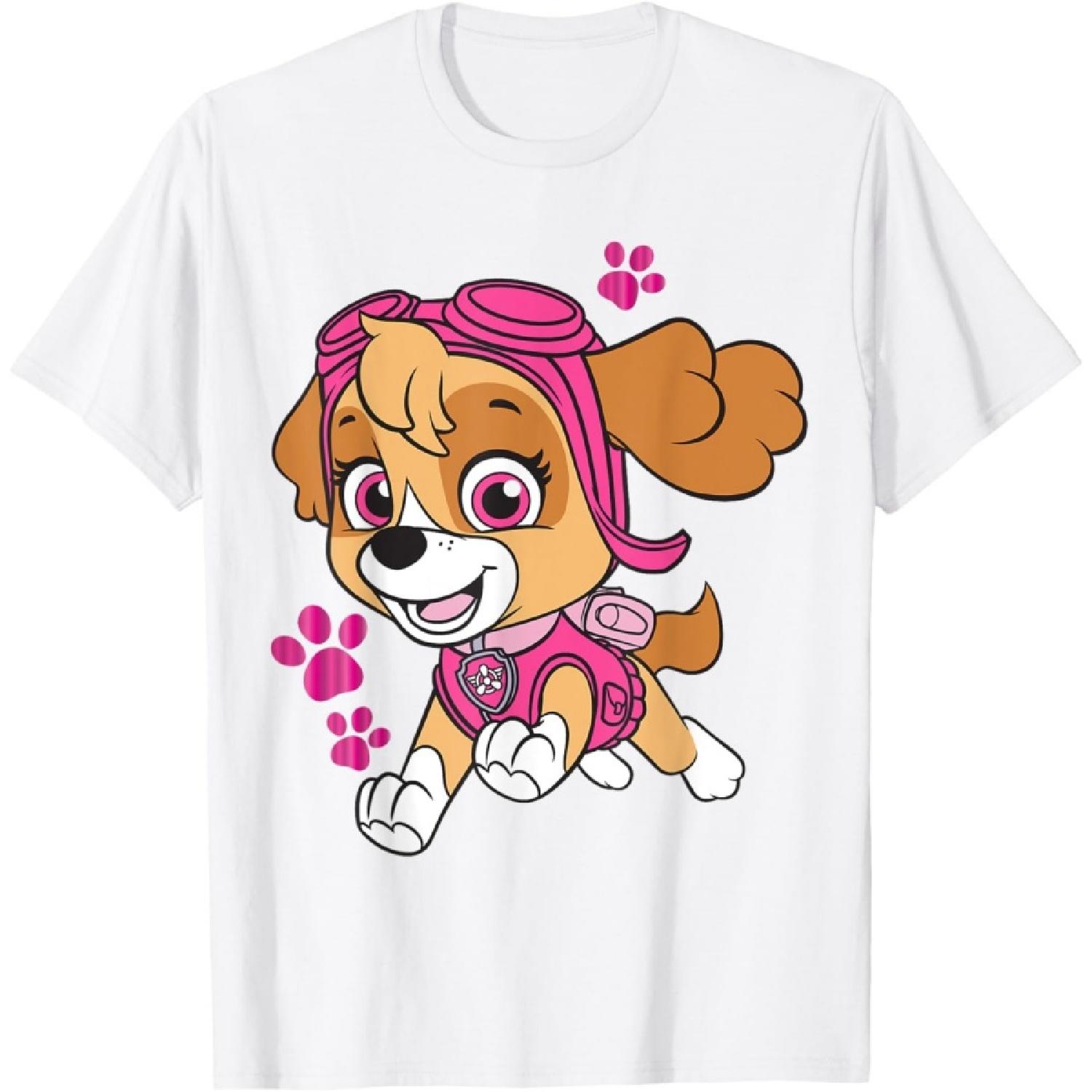

Paw Patrol Skye T-Shirt T-Shirt XXXXXL білий