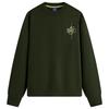 NVG·YOUNG Men's Italian Sailboat Embroidered Wool Blend Pullover Sweater