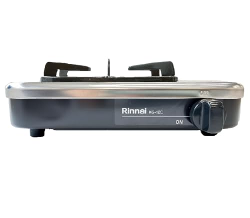 Rinnai Gas Cooktop, Single Burner, KG-12C (LP), for Propane Gas (LPG)